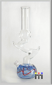 glass water bong, glass tobacco pipe