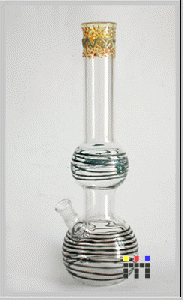 color chaging glass water pipe