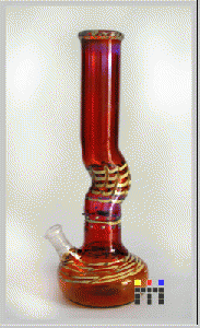 glass tobacco pipe
