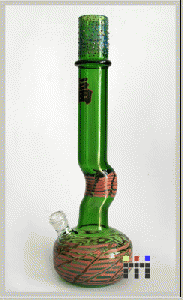 Cheap color changing glass water pipe