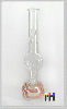 Glass smoking bong